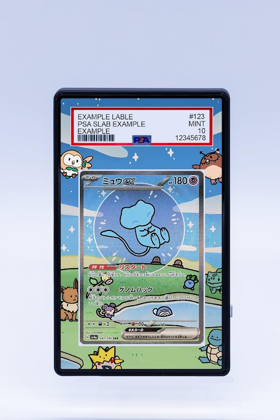Mew EX 232 091 (graded) Case - Etsy