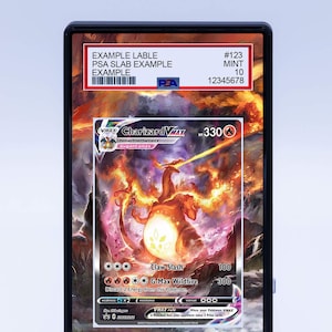 エーフィ v max sa psa9 Charizard VMAX SWSH261 - PSA Size Graded Card Case Extended