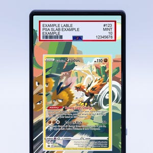 Galarian Zapdos SWSH283 (Graded) Case