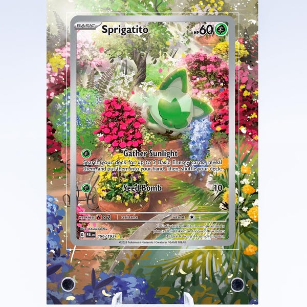 Estuche Sprigatito 196 193 / Art Guard (sin clasificar)