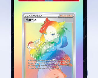 Marnie () Promo Full Art Trainer Custom Pokemon Graded Display Case - Etsy Canada Marnie () Promo Full Art Trainer Custom Pokemon Graded Display Case - Etsy Canada
