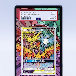 Moltres & Zapdos and Articuno GX (Graded) Case