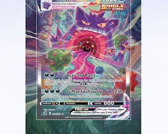 Gengar VMAX 271 264 Case | Fusion Strike | Art Guard (Ungraded)