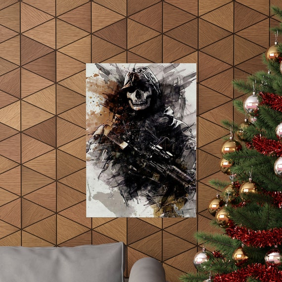 Ghost Call Of Duty Posters Online - Shop Unique Metal Prints