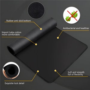 Bluey Cute Desk Mat Anime Figure Mousepad One Piece Playmat Birthday ...