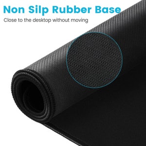 Bluey Cute Desk Mat Anime Figure Mousepad One Piece Playmat Birthday ...