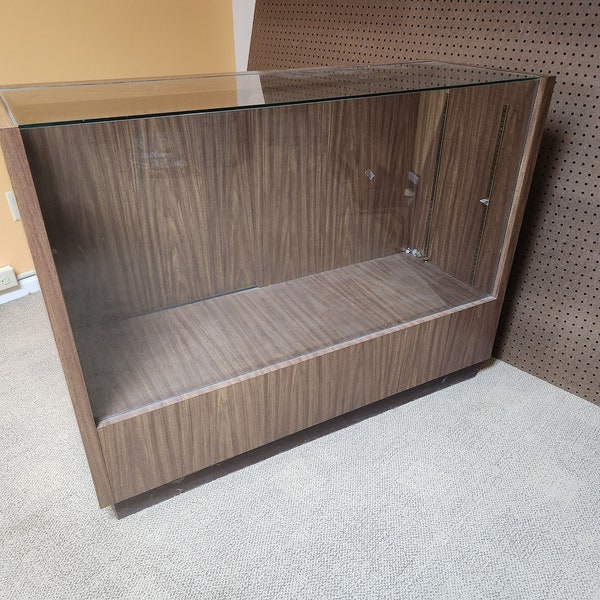 Glass Display Case Sliding Door Etsy