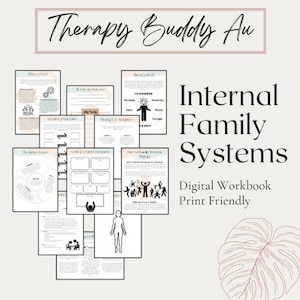 Internal Family Systems Worksheets/ IFS / Parts Therapy Workbook