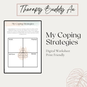 CBT Coping Strategies Worksheet