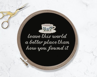 Suriel Cross stitch Quote. Fantasy Book quote digital download