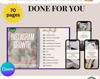 Instagram Growth Guide with Master Resell Rights | Instagram Marketing Strategies for Business Owners | Digital Marketing DFY