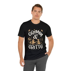 ShopSourLeaf Itty Bitty Gritty Committee Philly Flyers T-Shirt - Black Flyers Tee - Philadelphia Flyers Gritty Tshirt