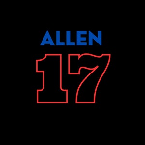 Josh Allen 17 svg - png -, jpg - Datei, Buffalo Bills, Buffalove, Football