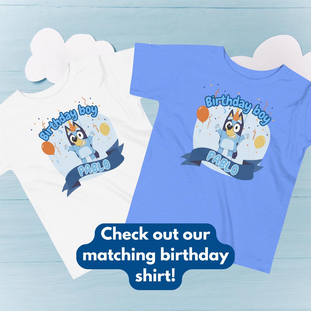 Bluey Invite w/ Shirt Option