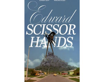 シザーハンズ - ジョニー・デップ - ウィノナ・ライダー - ティム