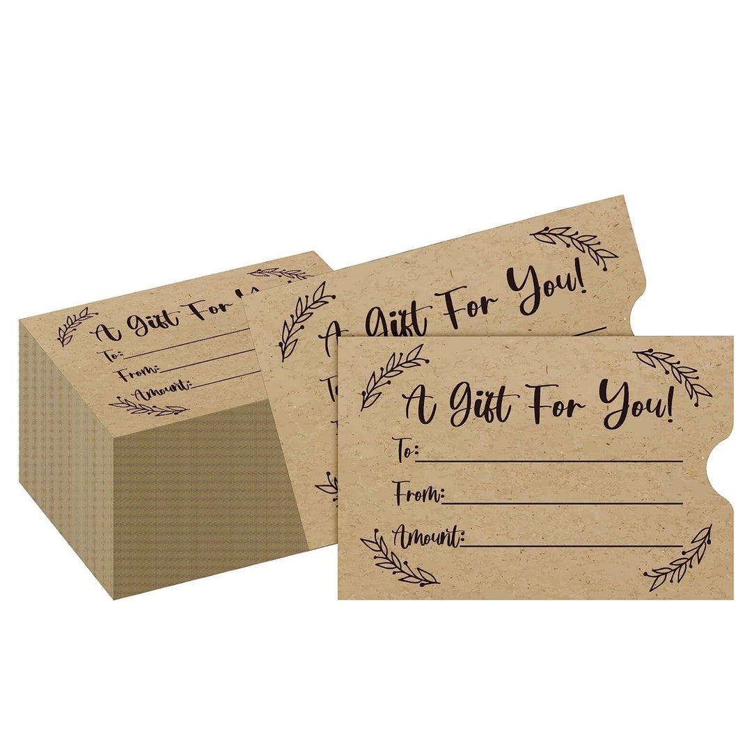 White - Handcrafted Printed Card Holder with Slips 10 main image 1