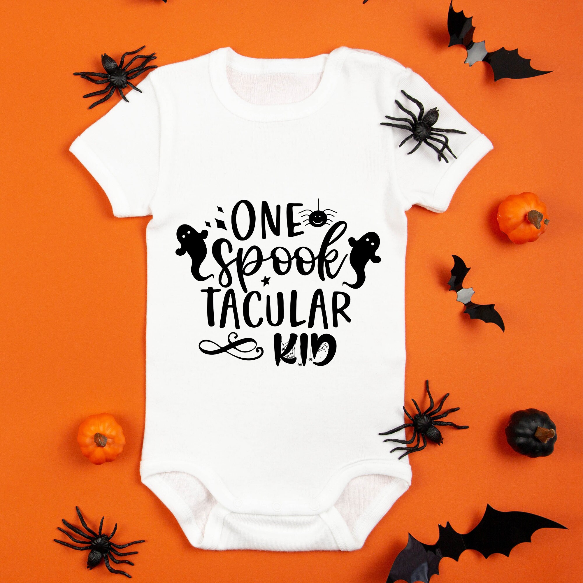 One Spooktacular Kid SVG Children's Baby Halloween Shirt Etsy