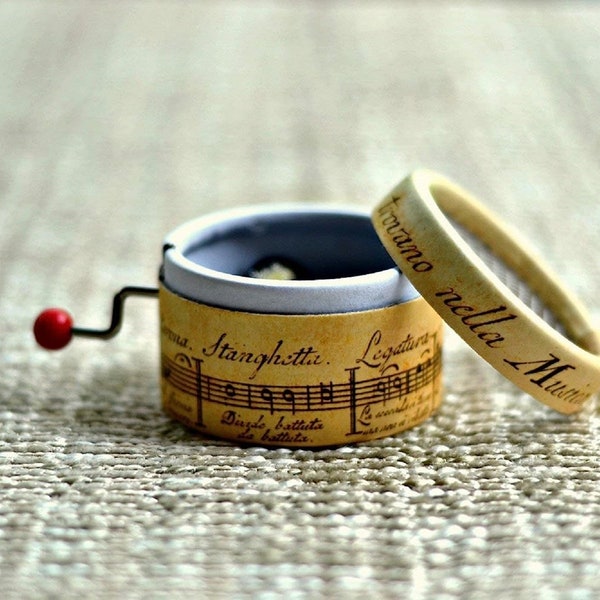 Hand Crank Music Box Etsy