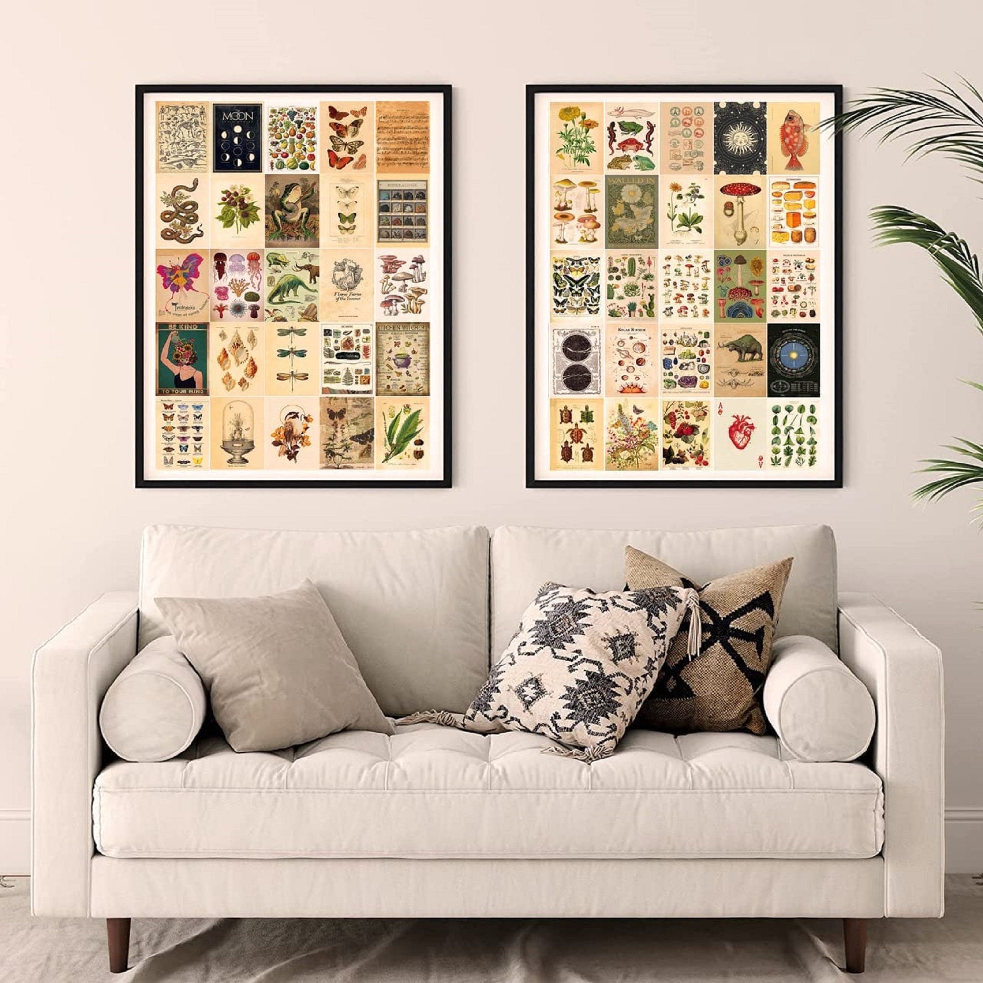 Vintage Posters for Room Aesthetic, Wall Collage Kit Pictures ...