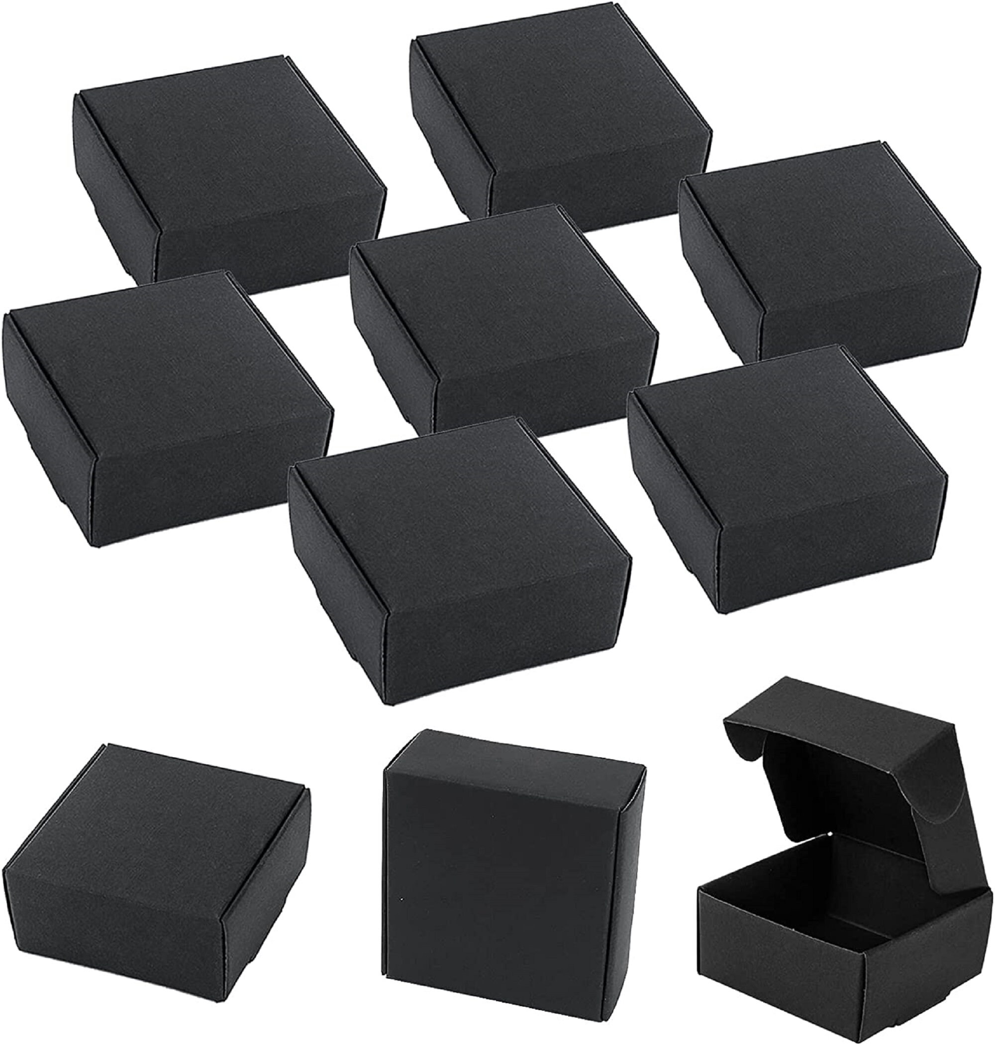 100pcs Gift Boxes, Small Business Gift Box Kraft Paper Gift Boxes 2