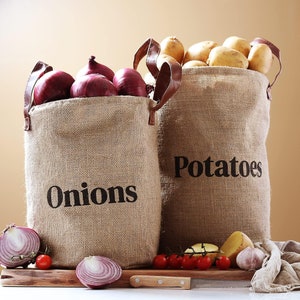 .com : Storage for Potatoes and Onions  Cereal storage, Onion storage,  Food storage containers