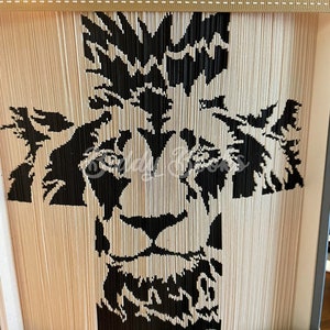 Judah Lion  - Cut and Fold Pattern