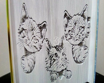 Three Little Kittens- Cut and Fold Pattern