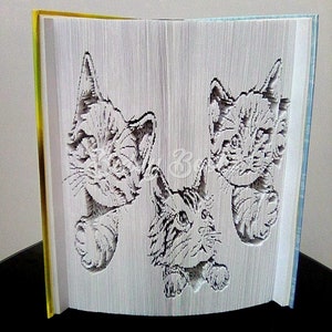 Three Little Kittens Cut and Fold Pattern image 4