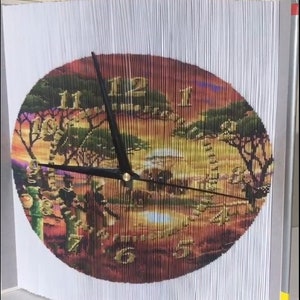 African Clock - Photo Strip