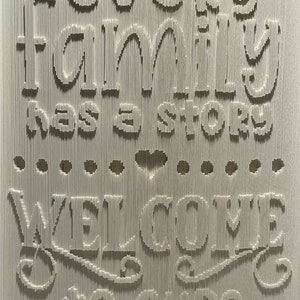 Every Family- Cut and Fold Pattern