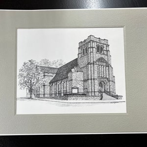 Vintage Pencil Artwork Signed by Artist