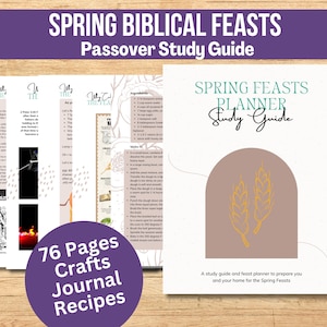 Passover for Christians Guidebook | Christian Passover | How to celebrate Passover as a Christian | Bible Study | Biblical Feasts Workbook