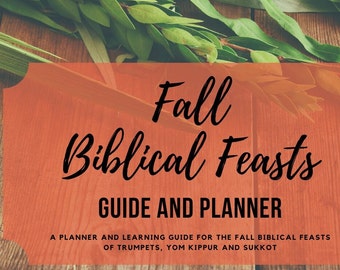 Herbstfeste für Christen Ratgeber | Wie man als Christ Biblische Feste feiert | Bibelarbeit | Biblische Feste Arbeitsheft | Trompeten