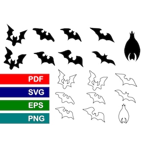 Spooky Halloween Bat Collection - Vol. 1