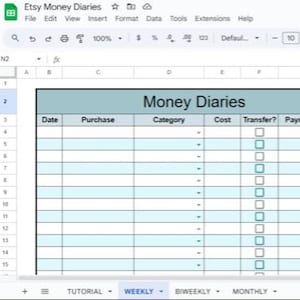 GELDAGBO'S | Expense Tracker-spreadsheet | Google Spreadsheets | Excel | Cirkeldiagram | Kalenderweergave | Schuldenvrij Jessie