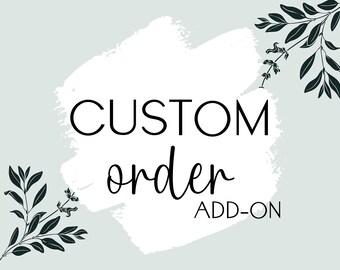 Custom Order Design Element