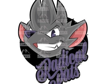 Radical Rats Die-Cut Vinyl Decal