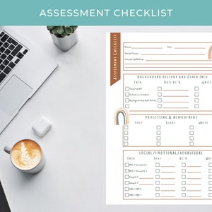 Assessment Checklist | School Psychologist Forms