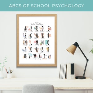 ABCs of School Psychology Poster