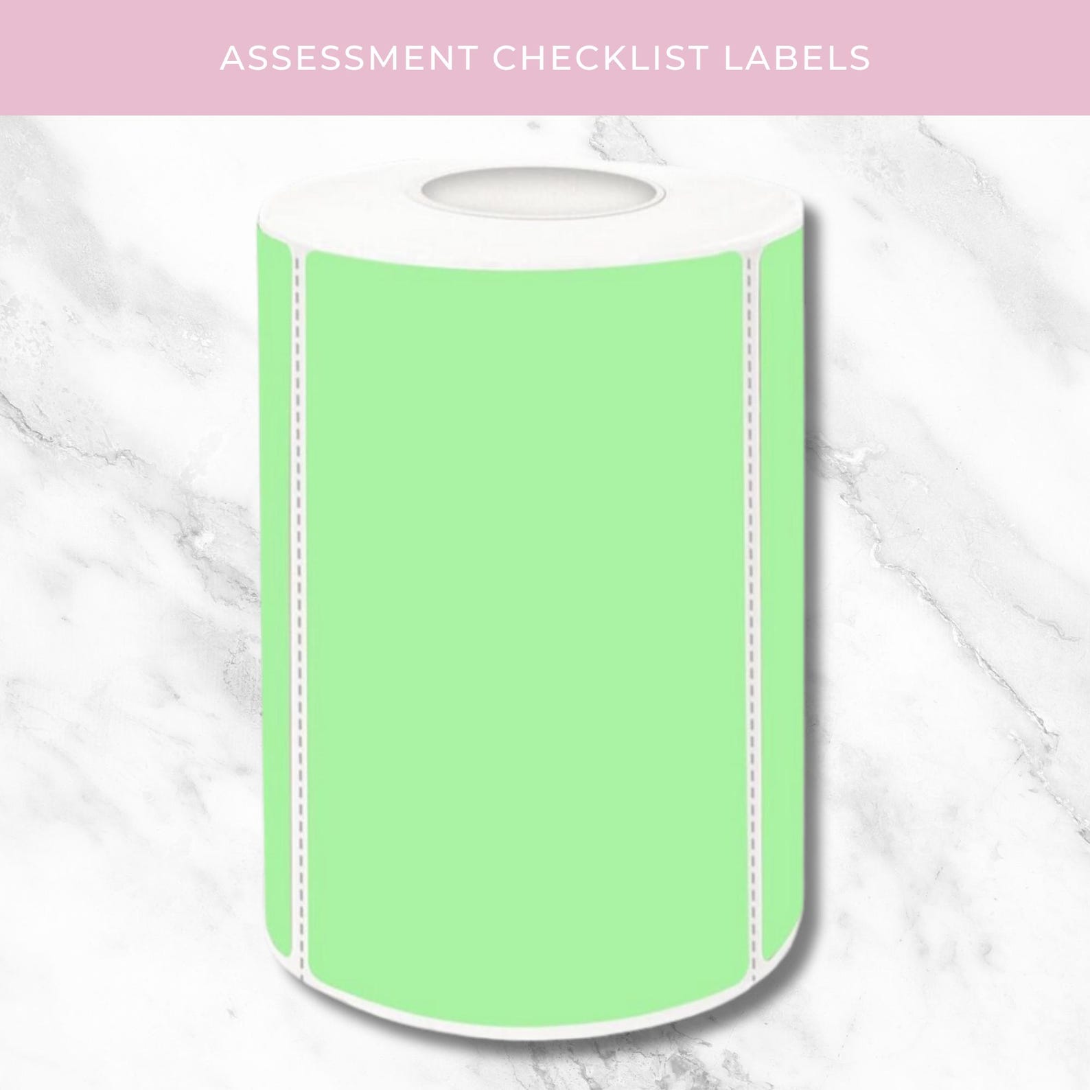 Assessment Label School Psychologist Assessment Checklist Labels Removable - Etsy