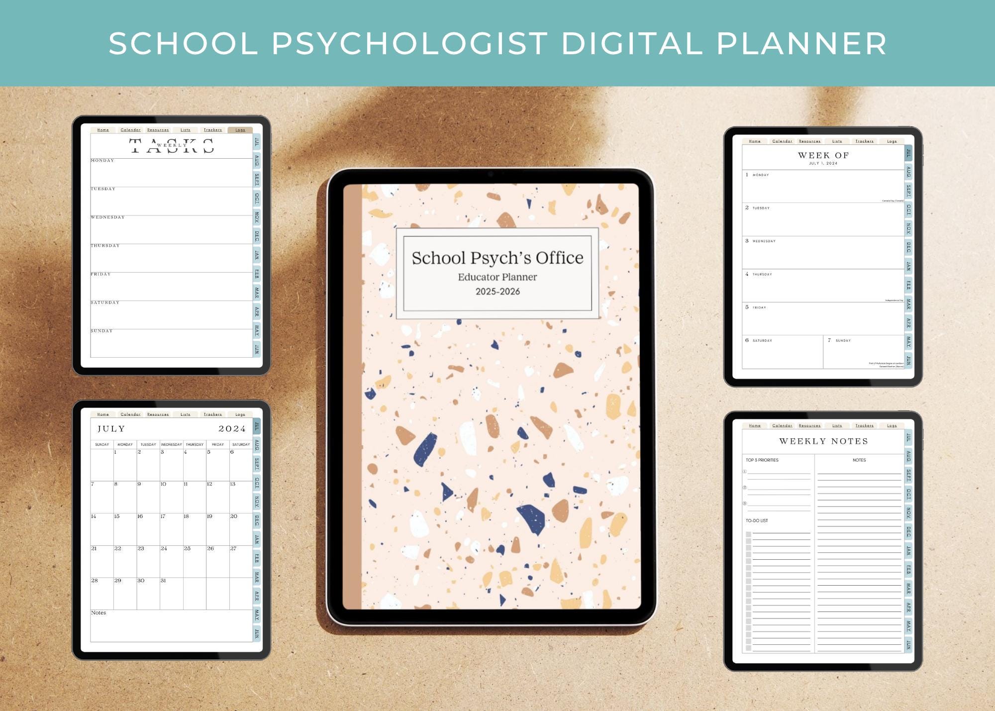 School psychologist planner Italia
