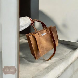 Umhängetasche aus Cordstoff für Damen, Leichte Lässige Büro Schulter Handtasche, Courdory Tasche, Laptop Tasche Frauen, Umhängetasche