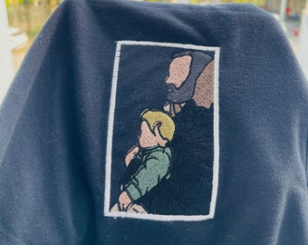 Custom Photo Embroidered T-shirt, Personalized Gift