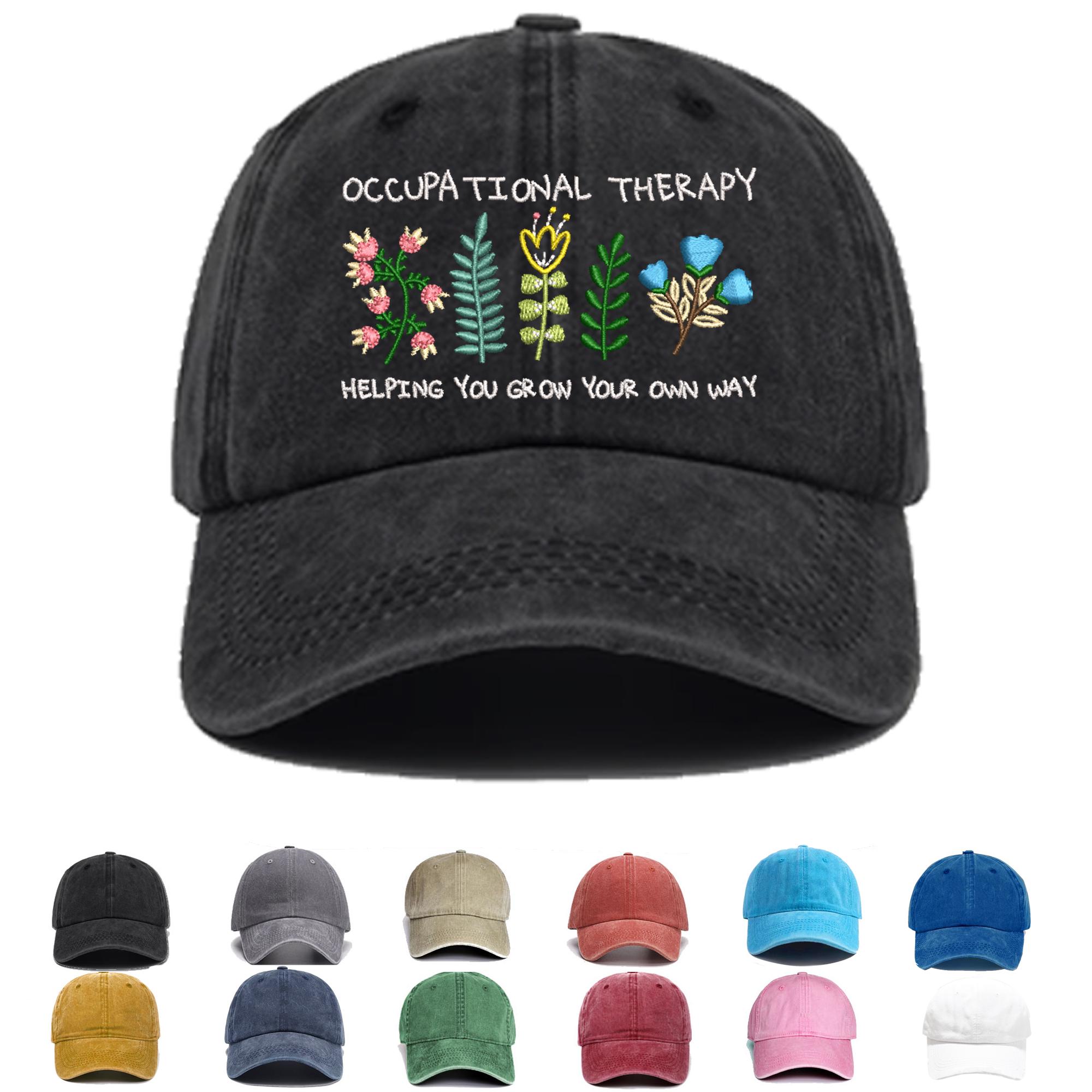 Cute Occupational Therapy Embroidered Hat