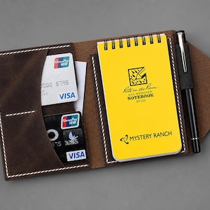 Genuine Leather Organizer Wallet Cover For Notebook, Multi size