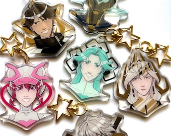 TBHX Commoner/e-soul/lucky Cyan/queen/loli/ghostblade Keychain