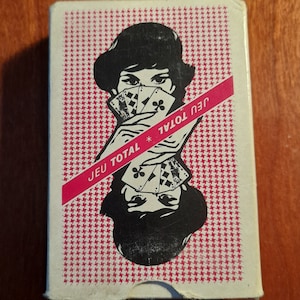 Juego de 52 cartas VINTAGE. Catel y Farcy.