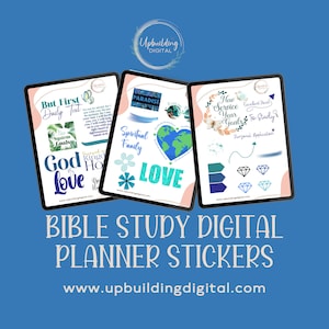 JW Bible Study & Planner Stickers
