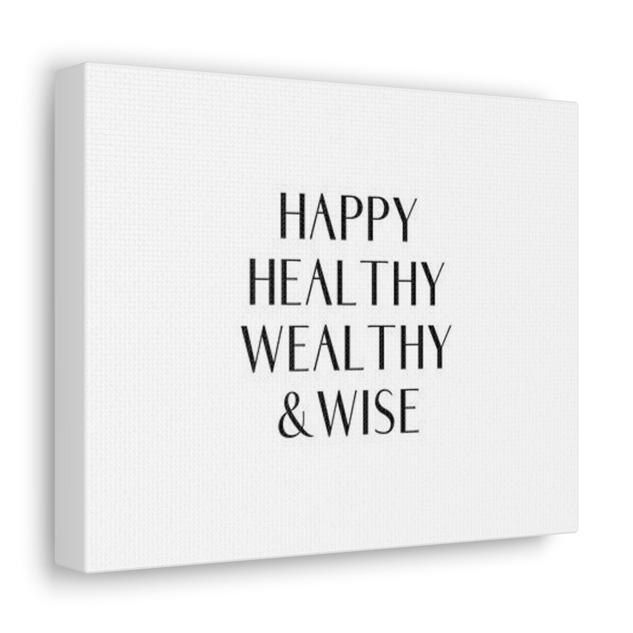 Healthy Wealthy Wise 