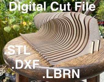 Breaking Wave SVG Digital File for Laser DIY